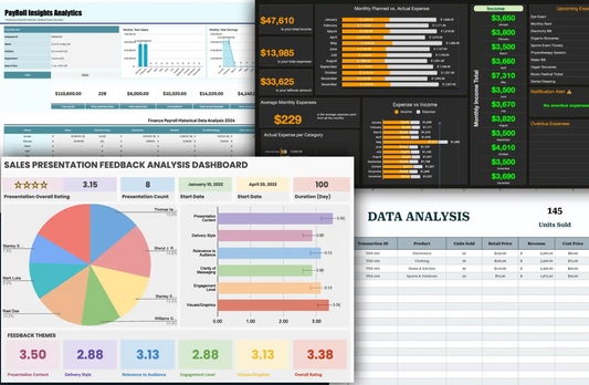 Data Analysis – Excel File 1M 1 USER